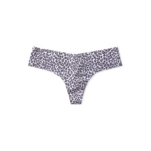Трусики Sexy Illusions No Show Grey Leopard Thong Panty