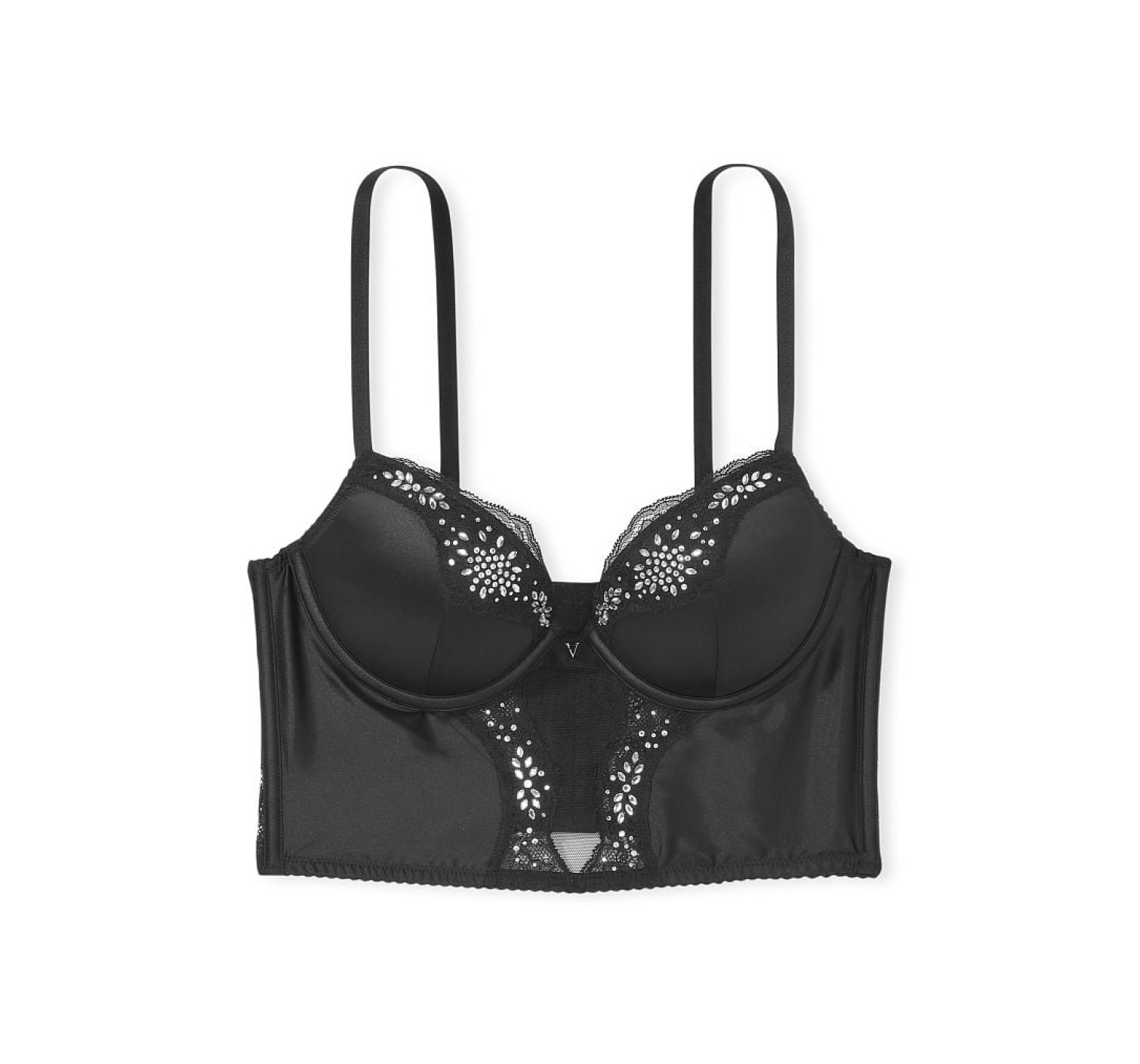 Комплект Vexy Sexy Push-Up Corset Top Black