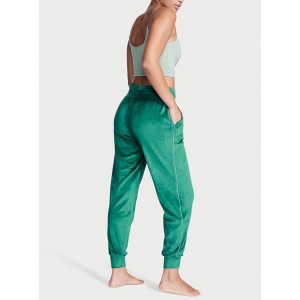 Велюровий спортивний костюм Diamanté Inset Velour Deepest Green Graphic