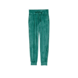 Велюровий спортивний костюм Diamanté Inset Velour Deepest Green Graphic