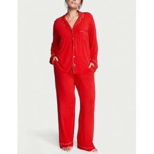 Пижама Victoria’s Secret Modal Long Pajama Set Lipstick