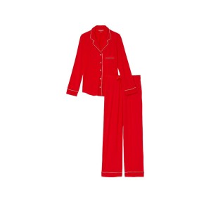 Пижама Victoria’s Secret Modal Long Pajama Set Lipstick