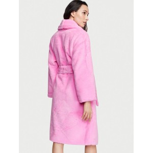 Халат Виктория Сикрет Short Faux Fur Robe Angel Pink