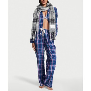 Пижама Flannel Long Pj Set Lilac Plaid