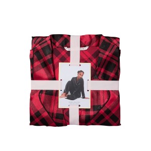 Піжама Satin Long Pajama Set Victoria's Secret Red Plaid