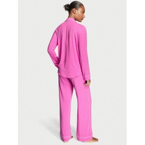Пижама Modal Long Pajama Set Summer Pink Dot