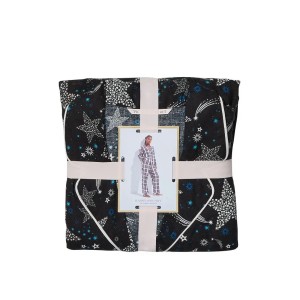 Пижама Flannel Long Pj set Black Stars