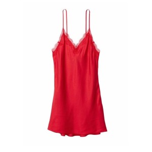 Пеньюар Satin Slip Dress Lipstick Victoria’s Secret