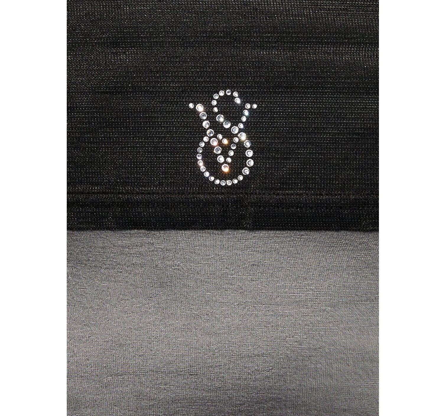 Чулки Crystal Logo Thigh Highs Black