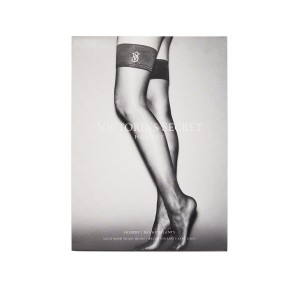 Чулки Crystal Logo Thigh Highs Black
