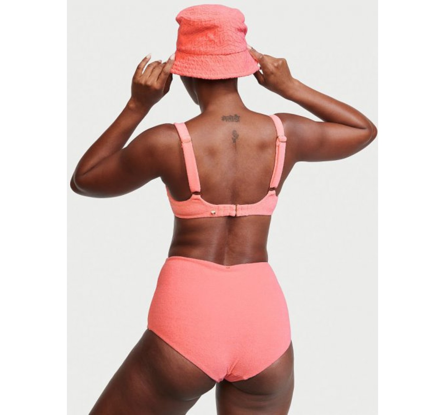 Набор Victoria's Secret Terry Bucket Hat Beach Tote