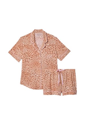 Пижама Modal Printed Leopard Short PJ Set