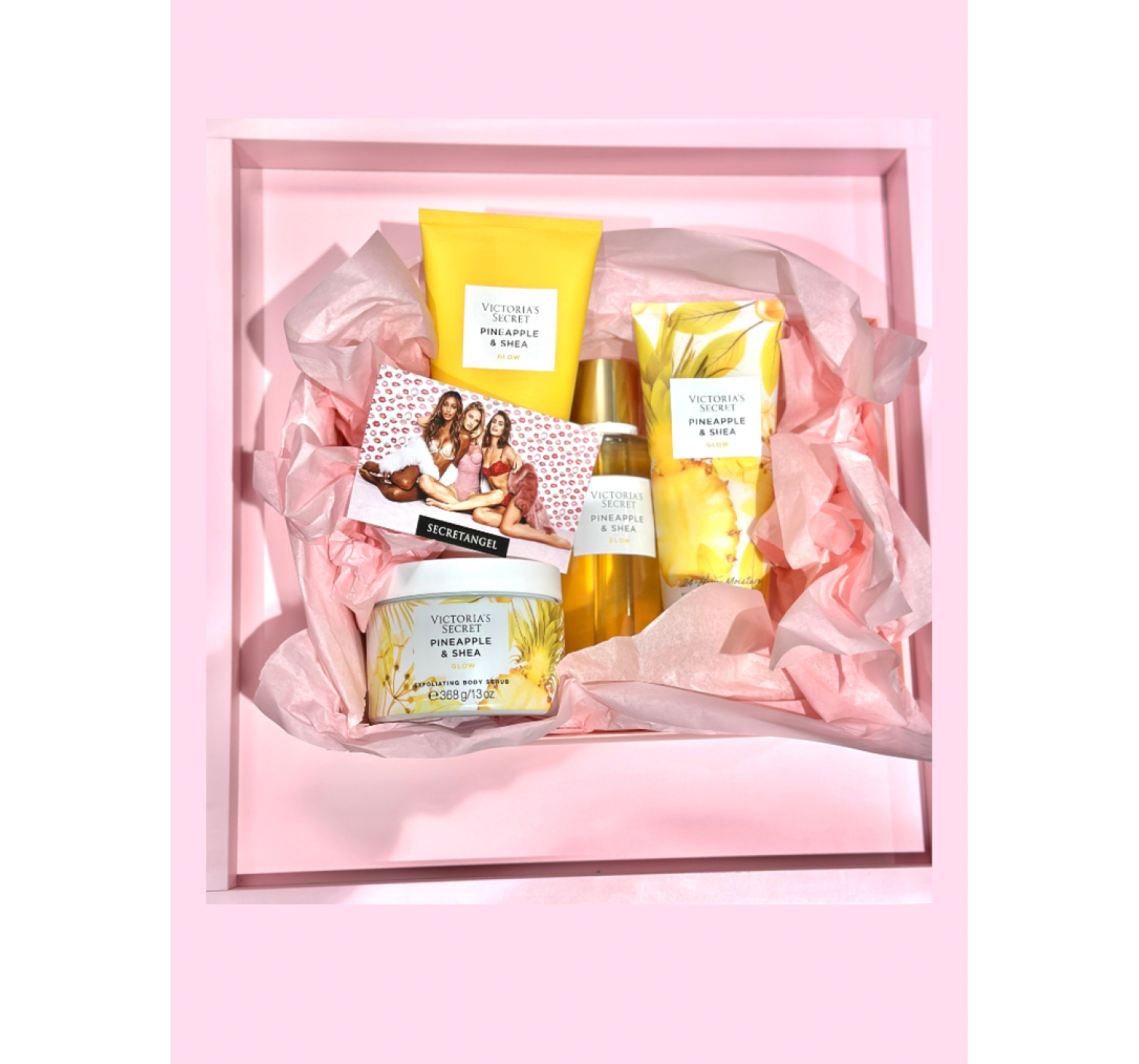 Подарунковий набір Natural Beauty set Pineapple & Shea GLOW
