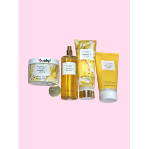 Подарунковий набір Natural Beauty set Pineapple & Shea GLOW