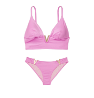  Купальник V-hardware Bralette Bubble gum