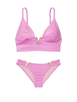 Купальник V-hardware Bralette Bubble gum