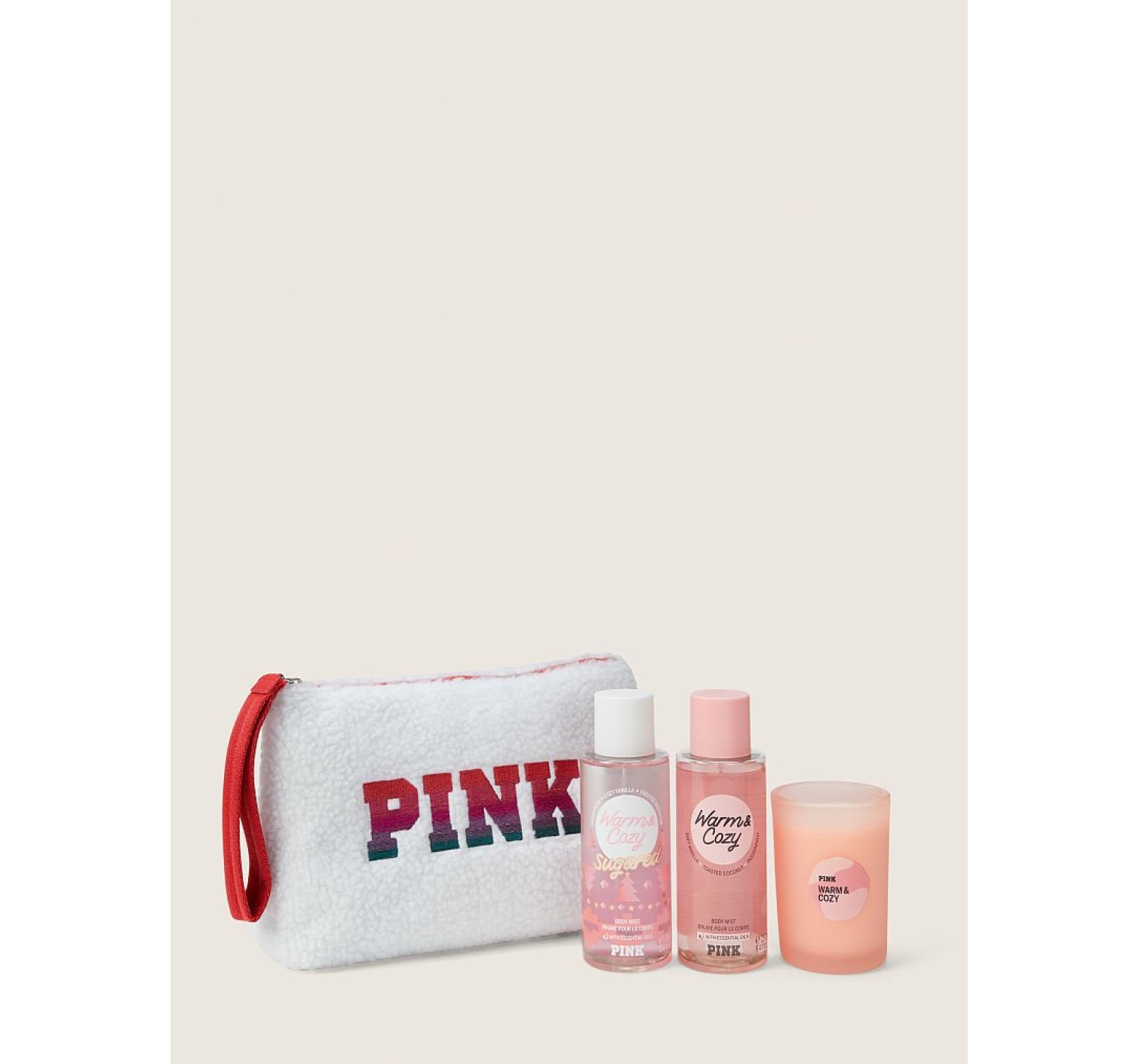 Подарочный набор PINK Warm Cozy
