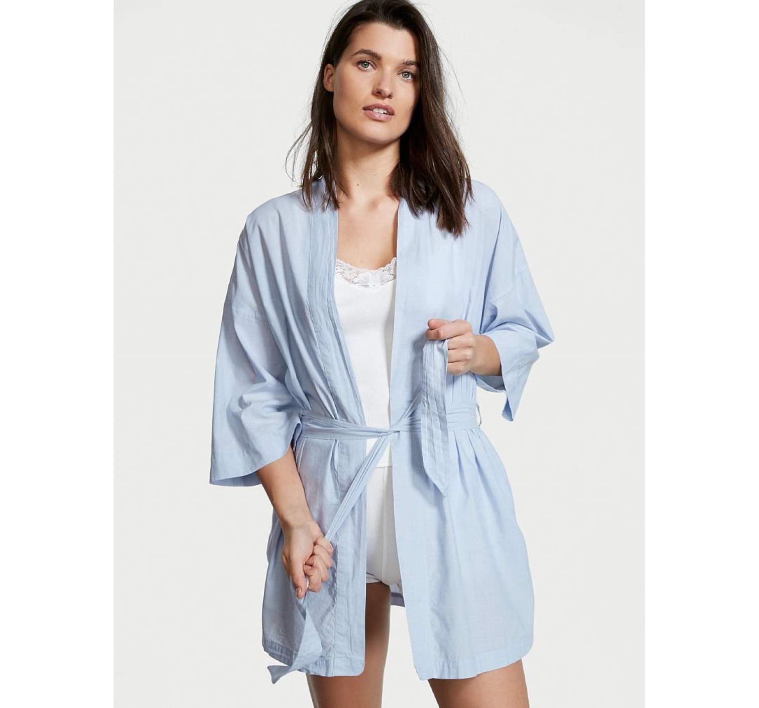 Пижама Sky Blue Cotton 3-PIECE PJ Set