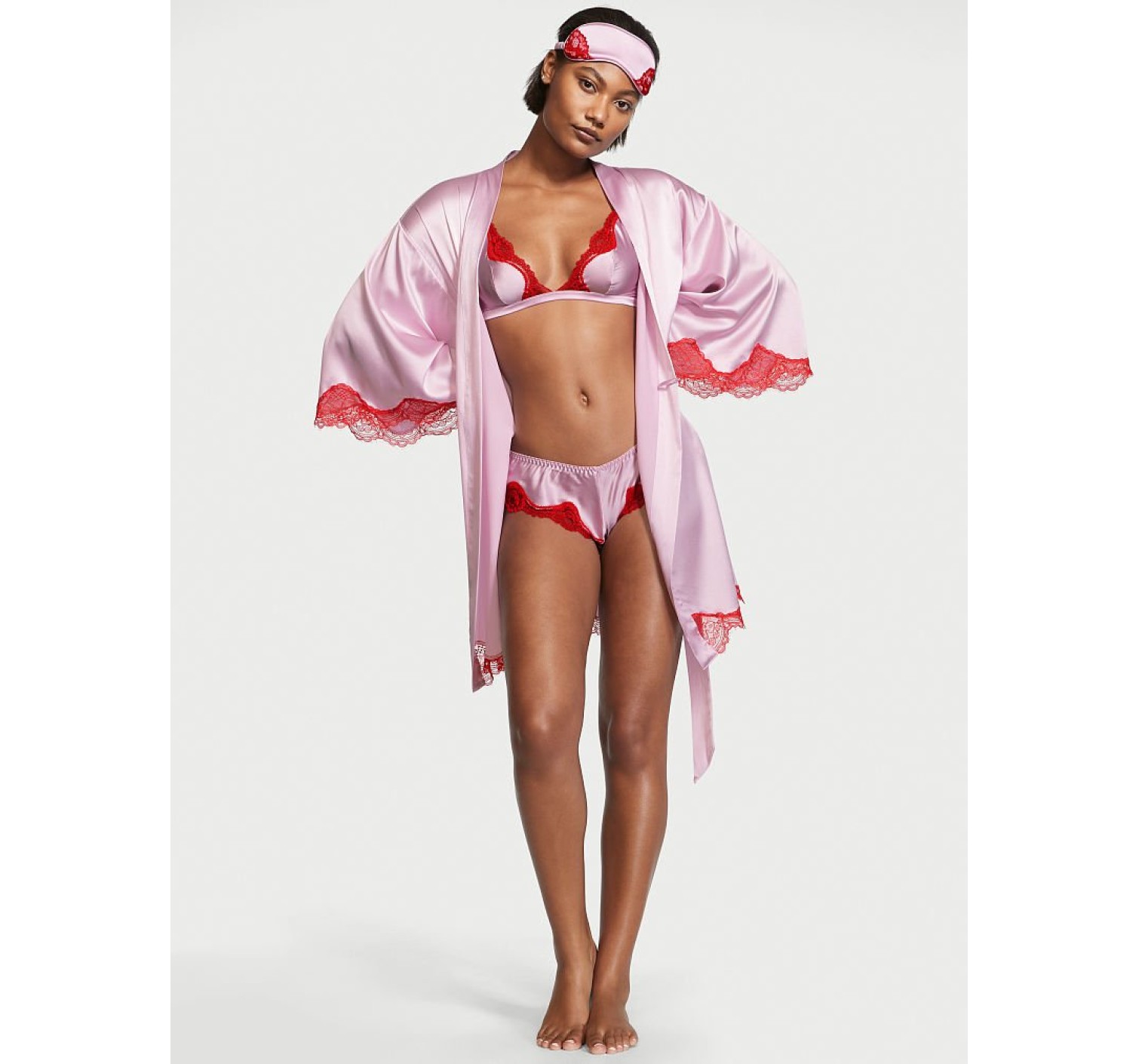 Подарунковий набір 4-Piece Silk Gift Set Lusty Lilac