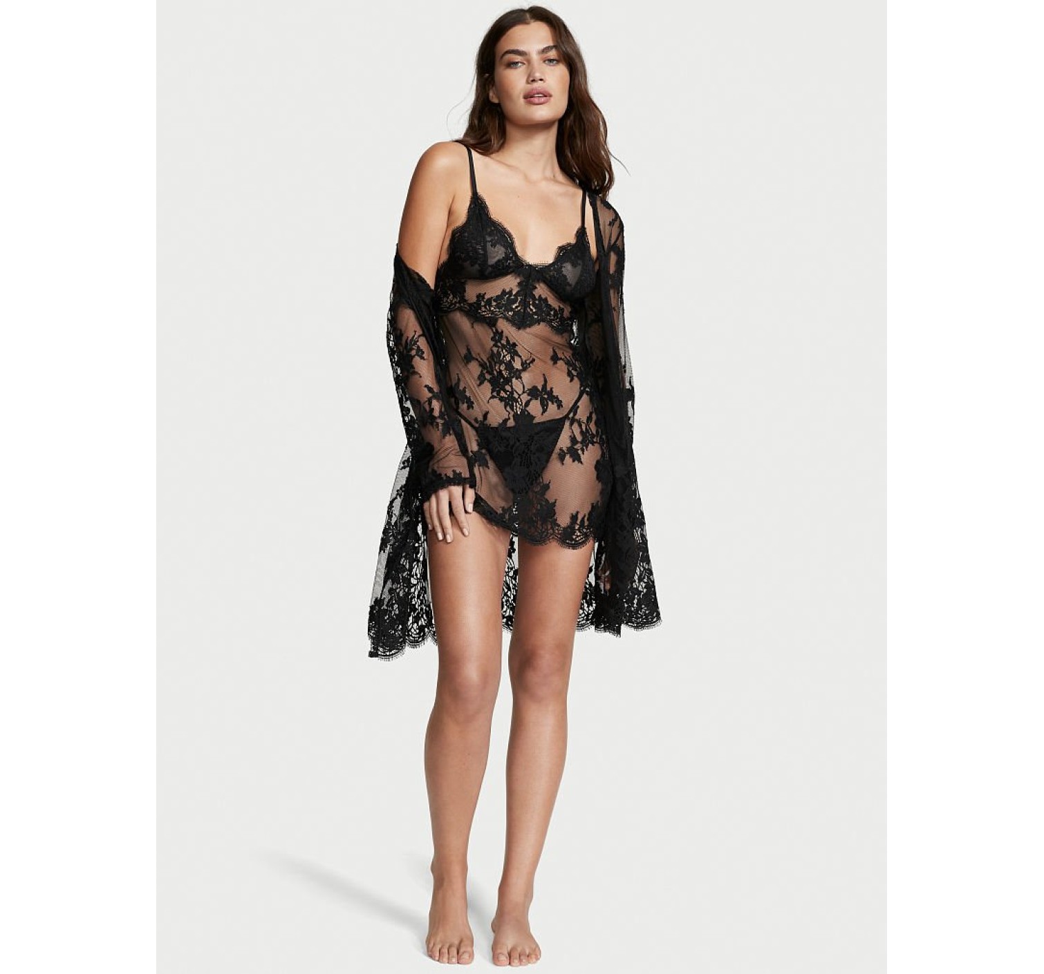 Халат Very Sexy Sheer Lace Robe