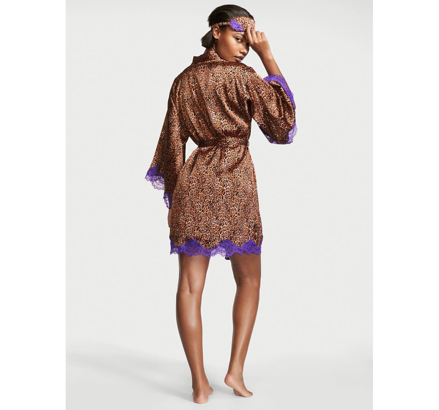 Подарунковий набір 4-Piece Silk Gift Set Leo Print