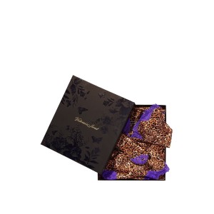 Подарунковий набір 4-Piece Silk Gift Set Leo Print