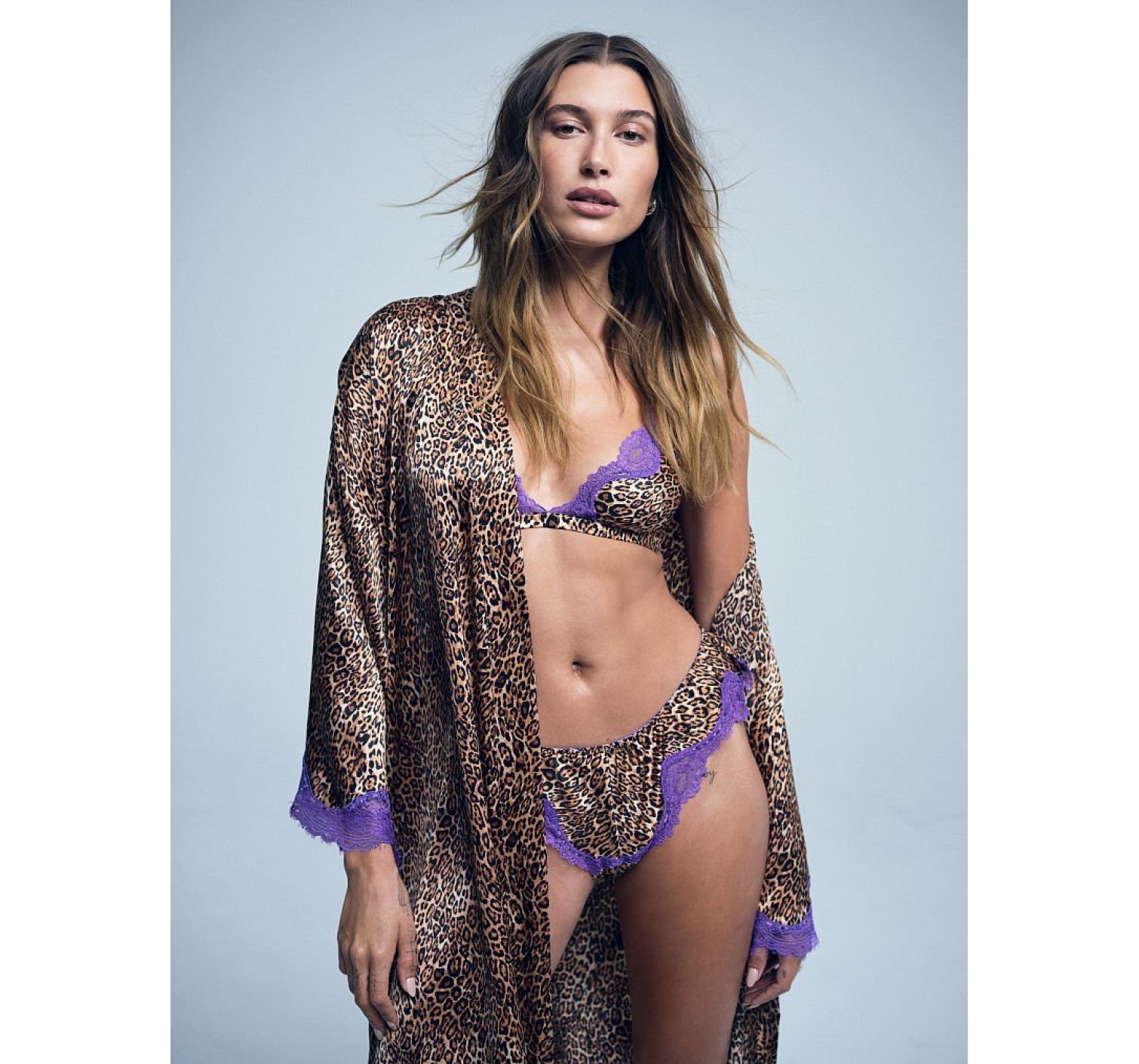 Подарунковий набір 4-Piece Silk Gift Set Leo Print