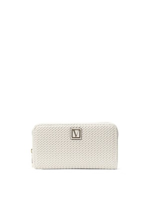 Кошелек The Victoria Wallet V-logo Coconut Woven