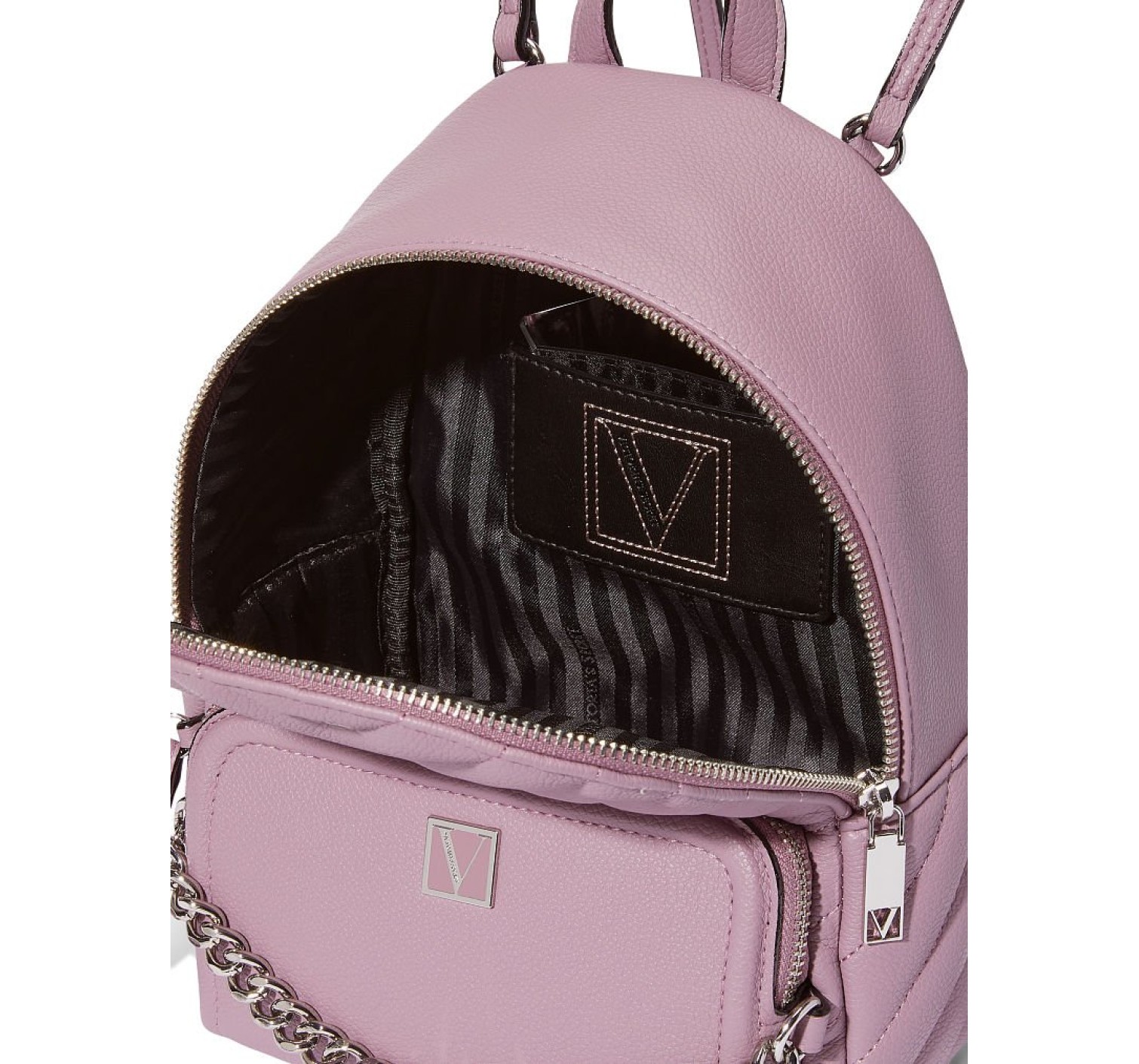  Рюкзак Victoria’s Secret The Victoria Small Backpack Mauve Stud