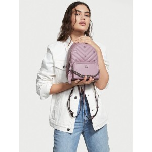 Рюкзак Victoria’s Secret The Victoria Small Backpack Mauve Stud