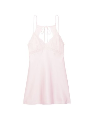 Пеньюар Very Sexy Light Pink Lace Plunge Slip Victoria’s Secret