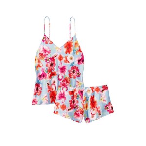 Пижама The Satin Cami Short PJ Set Floral print