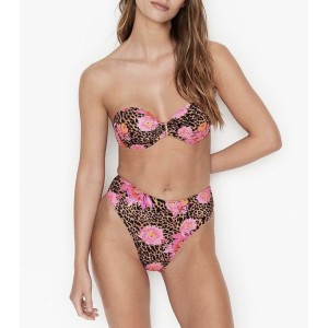 Купальник Виктория Сикрет c пушап Leopard print