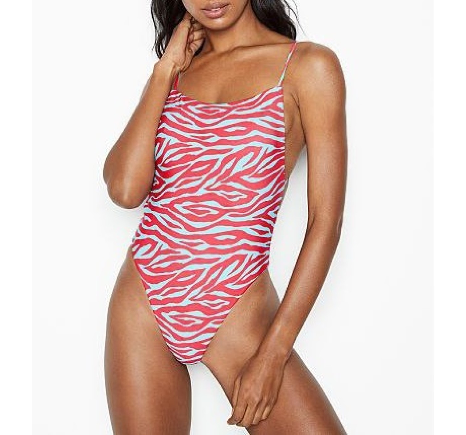 Купальник монокини One-piece Zebra print
