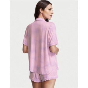 Пижама Cotton Printed Short PJ Set Pink