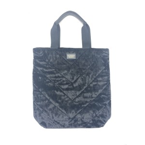 Вельветовая сумка Victoria's Secret Black Velvet Tote 