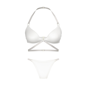 Купальник Archives Sexy Cut-Out Strappy Push-Up Bikini Top Set