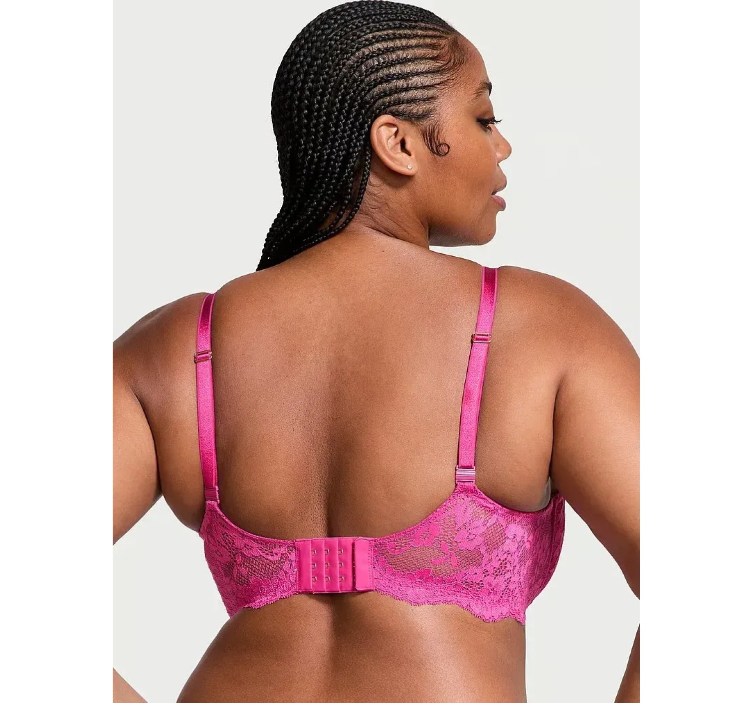 Комплект белья Wicked Unlined Lace Balconette Bra Victoria's Secret