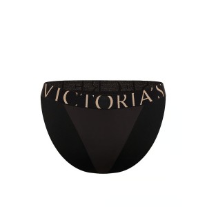 Купальник Exploded Logo Black Triangle Bikini Top Set Victoria's Secret