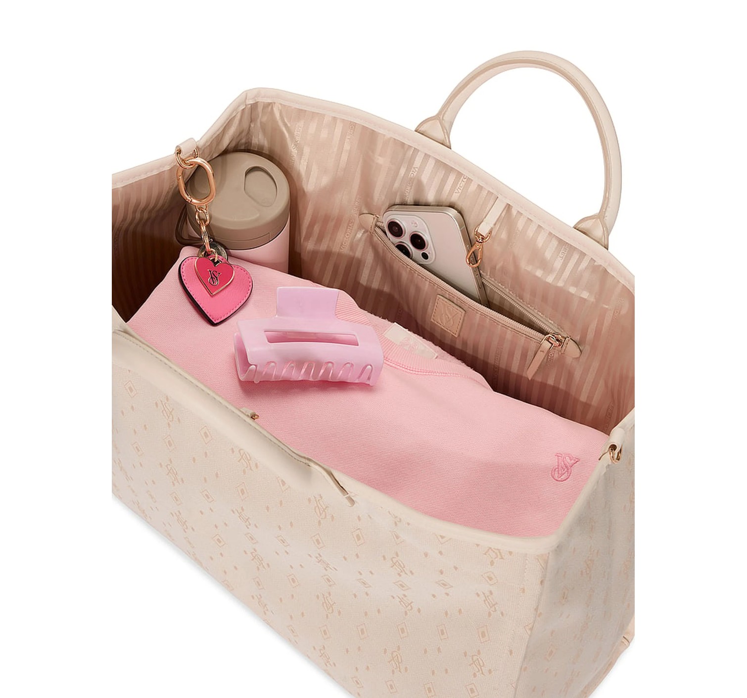 Сумка Виктория Сикрет Handle Tote Bag White Foyard