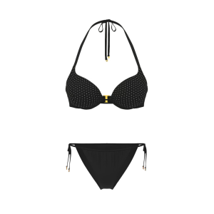 Купальник Bombshell Add-2-Cups Diamanté Push-Up Bikini Set