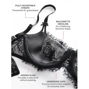 Бюстгальтер Dream Angels Wicked Unlined Uplift Scoop Bra