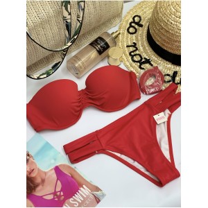 Купальник бандо Victoria's Secret PINK Bra 32B + mini cheekster panty