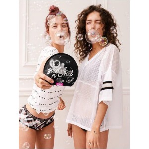 Маска для лица Victoria's Secret PINK Bubble & Chill Charcoal Bubbling Sheet Mask