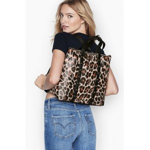 Рюкзак Victoria's Secret Studded Convertible Backpack Animal Print - Leopard