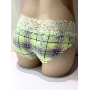 Трусики хипхаггеры Victoria’s Secret Pistachio Lace Hiphugger panty