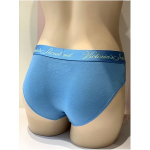 Трусики хипхаггеры Victoria’s Secret Blue logo Hiphugger panty