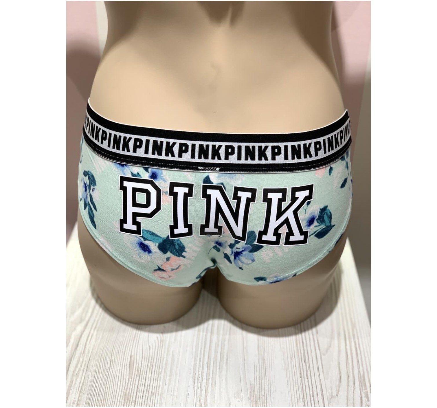 Трусики хипстер Victoria’s Secret PINK Floral print Hipster panty