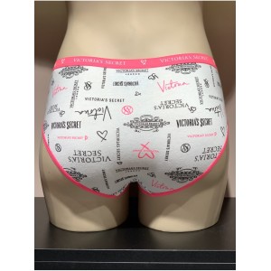 Трусики хипхаггеры Victoria's Secret Logo print Hiphugger panty