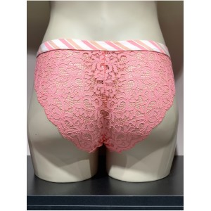Трусики бикини Victoria’s Secret Coral Lace Bikini panty